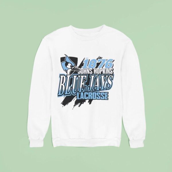 Johns Hopkins Blue Jays Lacrosse Est Sweatshirt