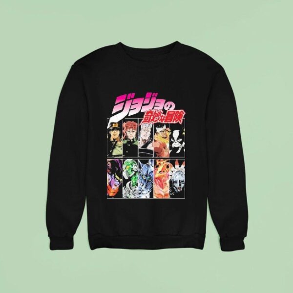 Jojo S Bizarre Adventure Character Sweatshirt