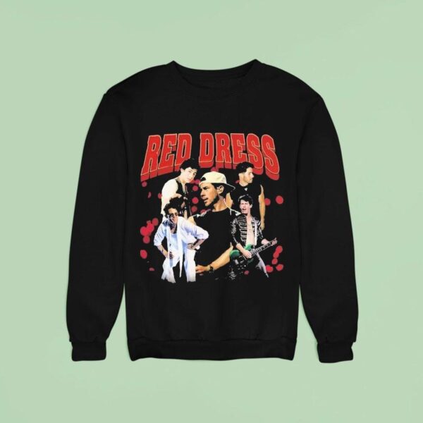 Jonas Brothers Red Dress Sweatshirt