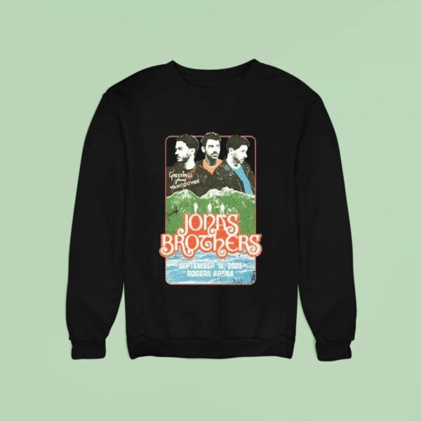Jonas Brothers Rogers Arena September Sweatshirt
