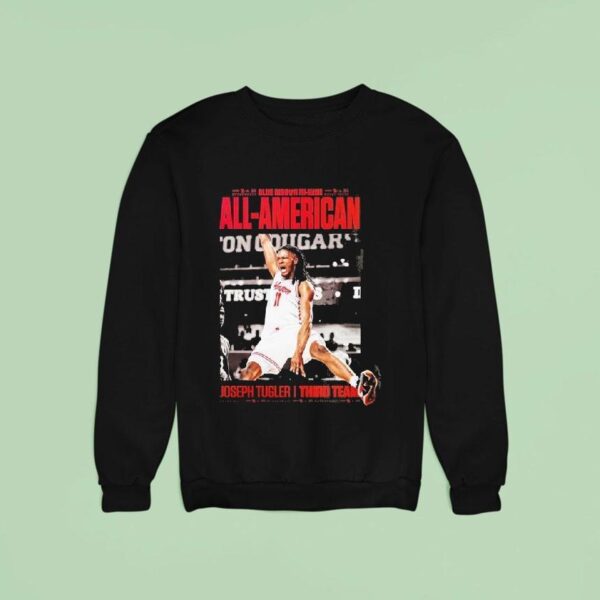Joseph Tugler From Houston Cougars Selected For Preseason All American Third Team Sweatshirt