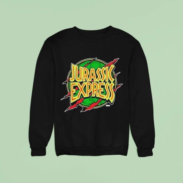 Jurassic Express The Return Scratch Sweatshirt