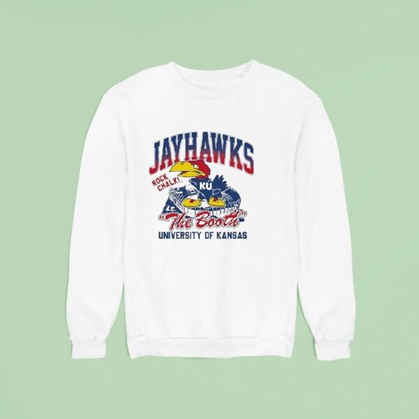 Kansas Jayhawks The Booth University Of Kansas Rock Chalk Sweatshirt