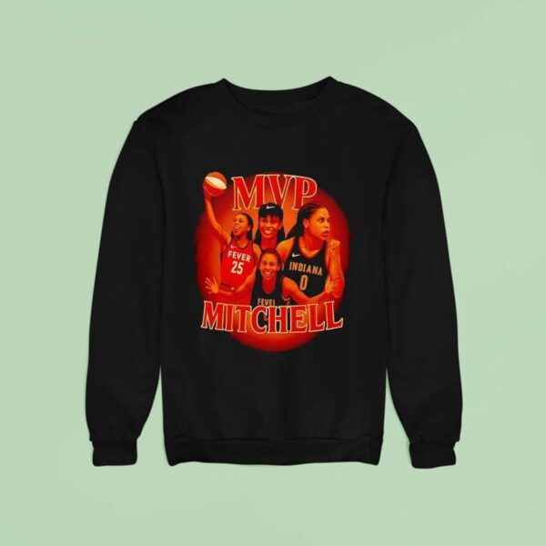 Kelsey Mitchell Mvp Indiana Fever Basketball Sweatshirt