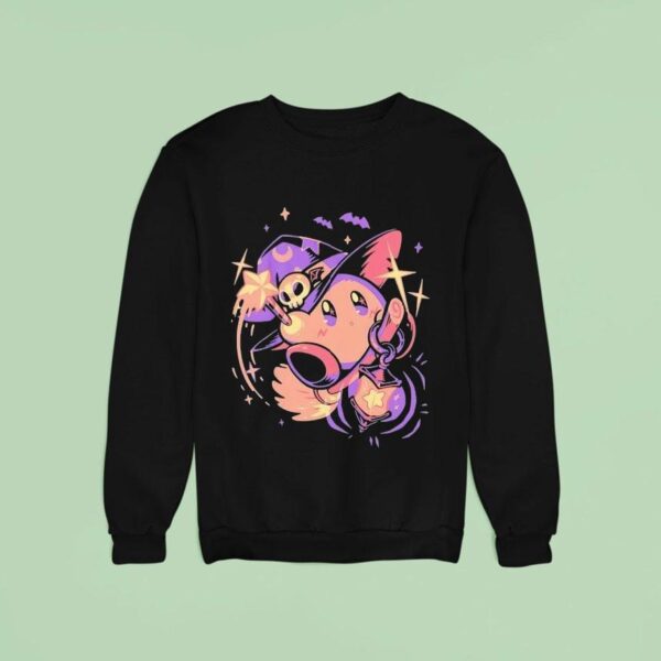 Kirby Pink And Magical Sweatshirt
