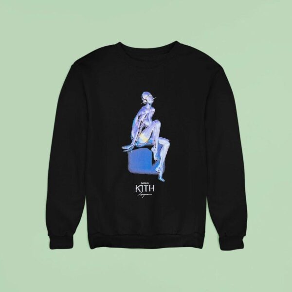 Kith For Nanzuka Gallery Sorayama Model A Stitch Sweatshirt