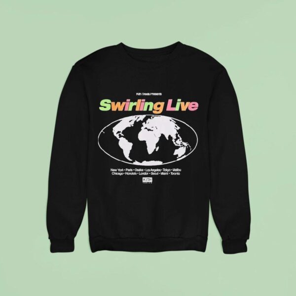 Kith Treats Bizarre Love Swirling Live Sweatshirt