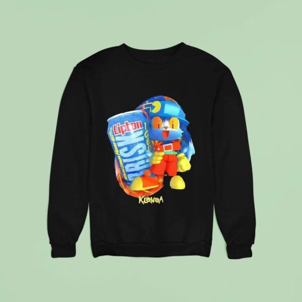 Klonoa Door To Phantomile Lipton Brisk Iced Tea Sweatshirt