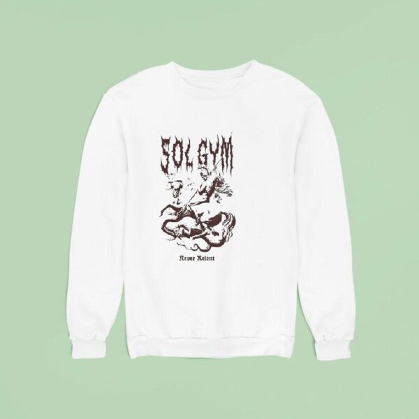 Knight Sol Gym Never Relen Sweatshirt
