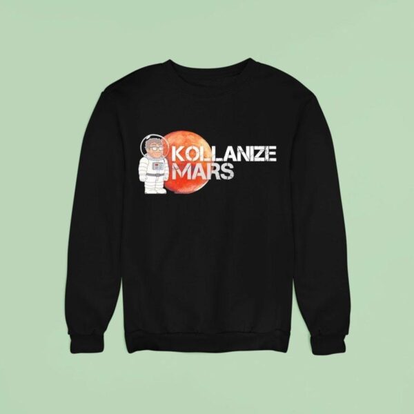 Kollanize Mars Astronau Sweatshirt