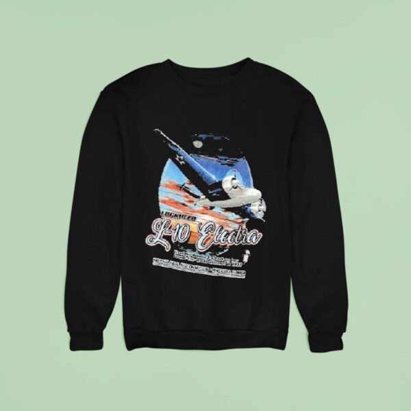 L Electra Lockheed Naval Aviation Museum Pensacola Florida Sweatshirt