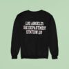 L Angeles Fire Department Station Sweatshirt