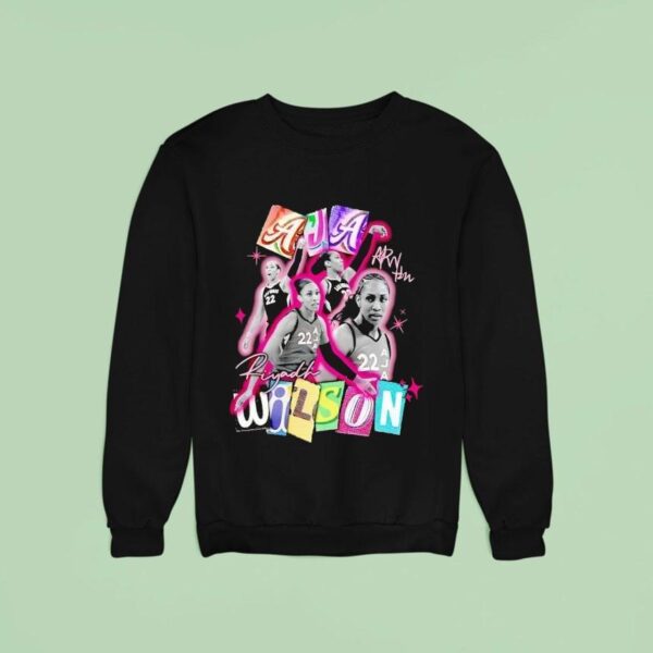 Las Vegas Aces A Ja Wilson Basketball Sweatshirt