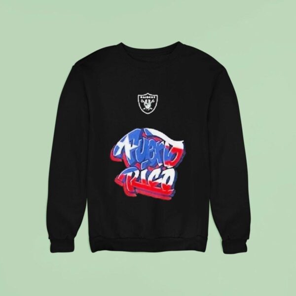 Las Vegas Raiders Puerto Rican Heritage Sweatshirt