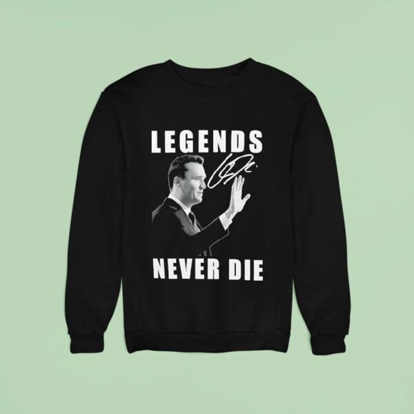 Legends Never Die Charlie Kirk Signature Classic Sweatshirt