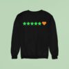 Letterboxd Stars Hear Sweatshirt