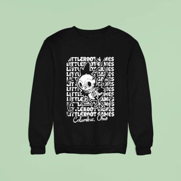 Littleroot Games Columbus Ohio Skull Sweatshirt
