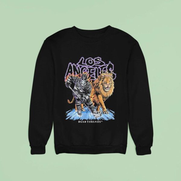 Los Angeles Kings Dead Threads Skeleton Sweatshirt