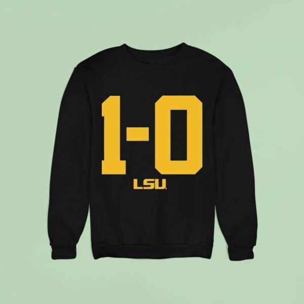 Lsu Tiger Football Win Sweatshirt