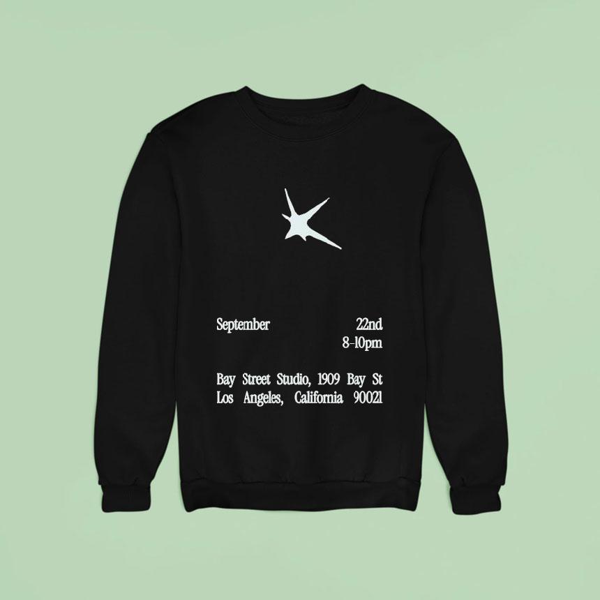 Madeon September Nd Bay Street Studio Bay St Los Angeles California Sweatshirt Madeon September Nd Bay Street Studio Bay St Los Angeles California Sweatshirt