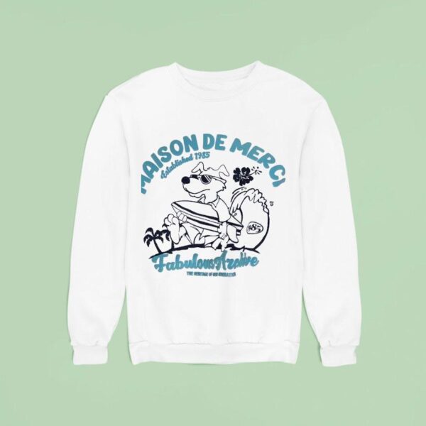 Maison De Merci Fabulous Archive Established Sweatshirt