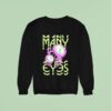 Many Eyes Clocks Sweatshirt