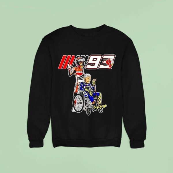 Marc Marquez And Valentino Rossi Motogp Sweatshirt