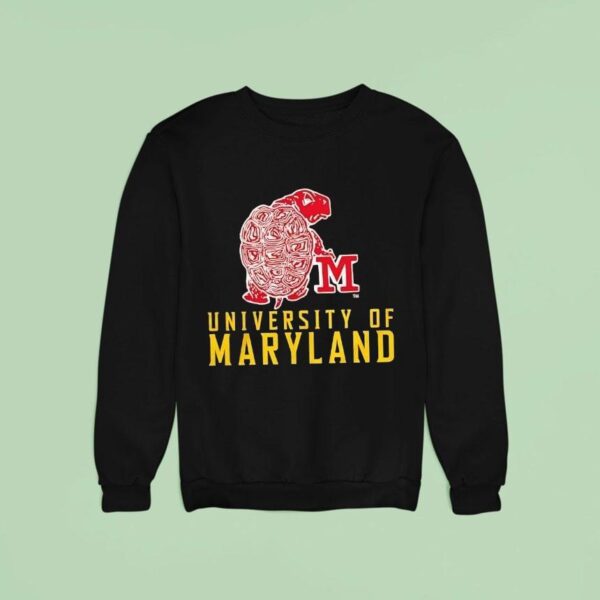 Maryland Terrapins Logo University Of Maryland Sweatshirt
