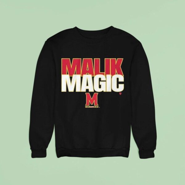 Maryland Terrapins Malik Washington Magic Sweatshirt