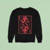 Melrose Avenue Skull Card Sweatshirt