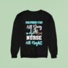 Miami Dolphins Fan All Day Nurse All Night Heartbea Sweatshirt