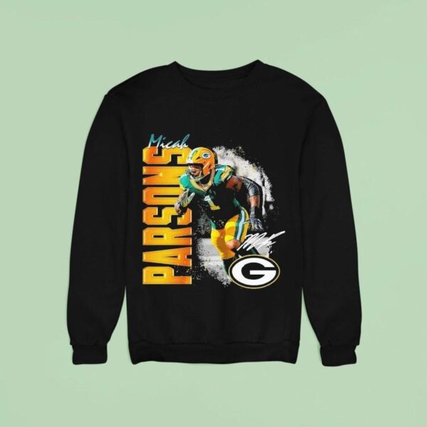 Micah Parsons Green Bay Packers Wordmark Sweatshirt