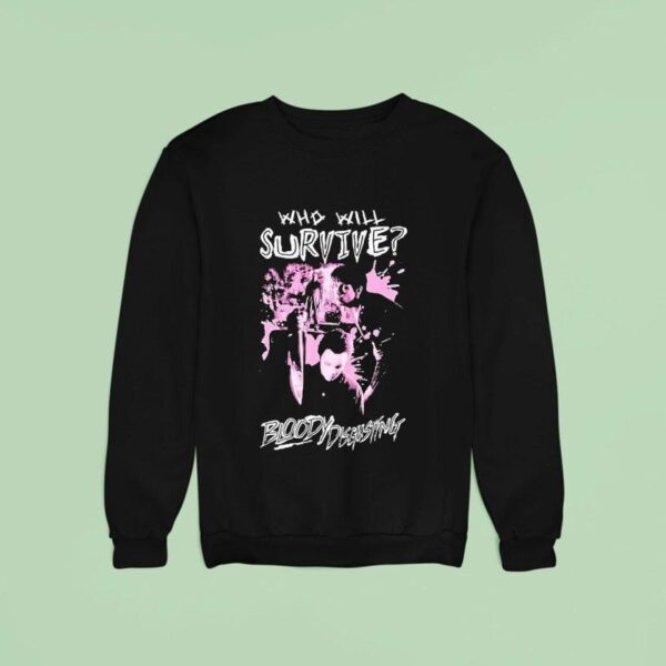 Michael Myers Who Will Survive Bloody Disgusting Halloween Sweatshirt