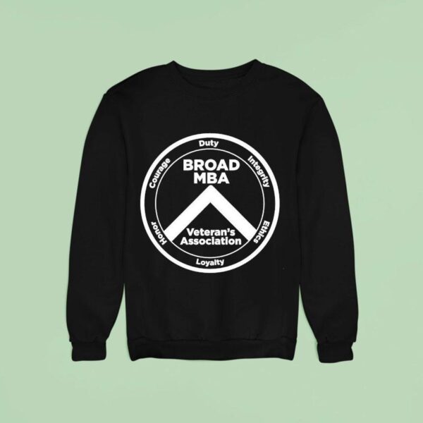 Michigan State Spartans Broad Mba Honor Courage Duty Integrity Ethics Loyalty Sweatshirt
