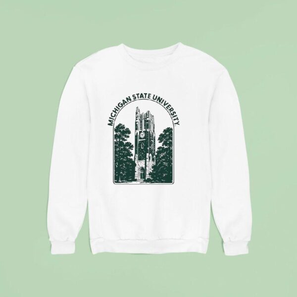 Michigan State University Beaumont Tower Sweatshirt