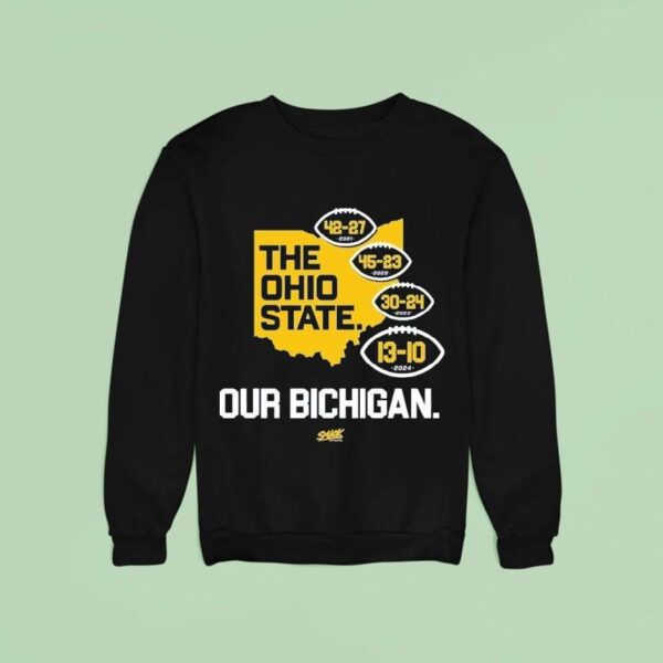 Michigan Wolverines The Ohio State Our Bichigan Sweatshirt