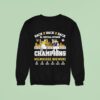 Milwaukee Brewers Back Back Back Nl Central Division Champions Sweatshirt