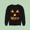 Misfits Jack O Lantern Halloween Logo Sweatshirt