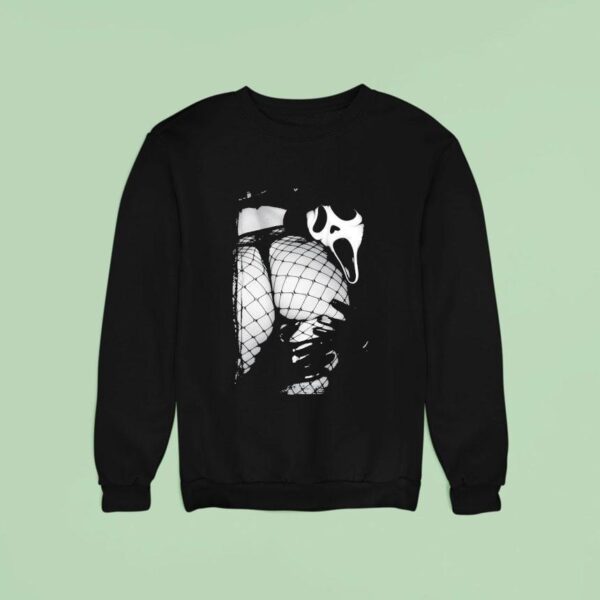 Mister Killer Sir Ghost Face Booty Halloween Sweatshirt