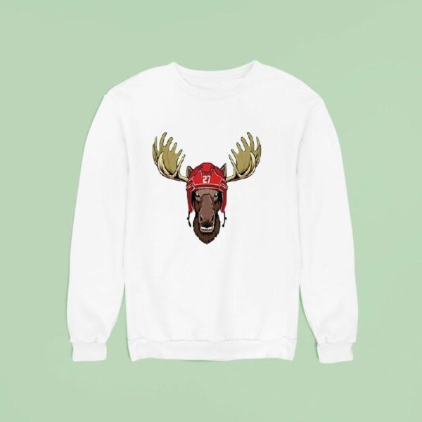 Moose Michael Rasmussen Detroit Red Wings Hockey Sweatshirt
