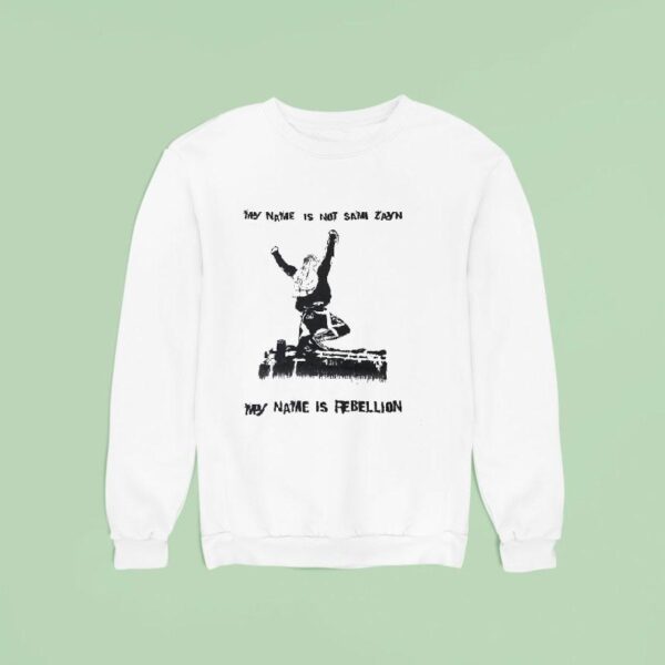 My Name Is Not Sami Zayn My Name Is Rebellion Sweatshirt