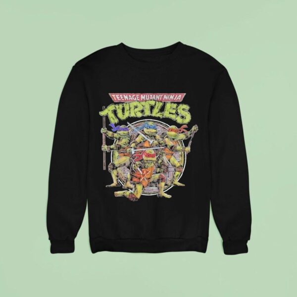 Nage Mutant Ninja Turtles This Is No Cartoon Sweatshirt