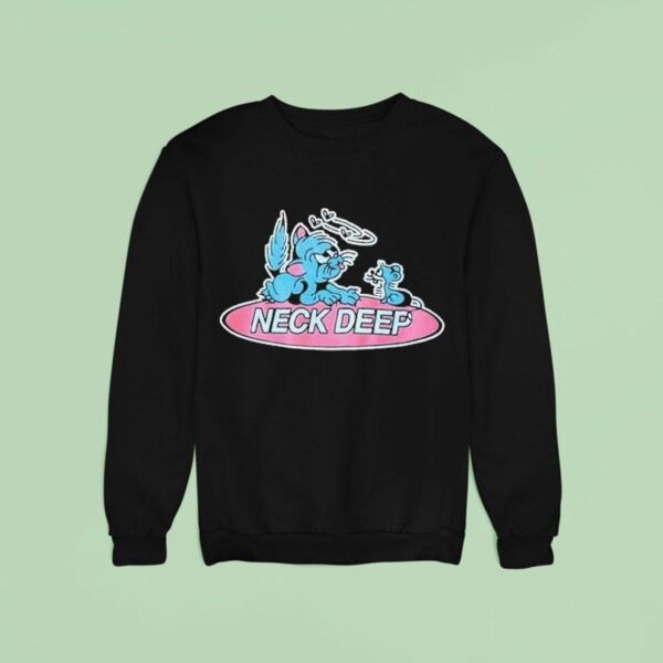 Neck Deep Cat Ra Sweatshirt