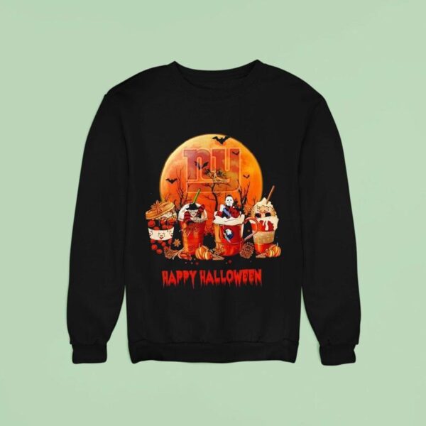 New York Giants Happy Halloween Coffee Sweatshirt