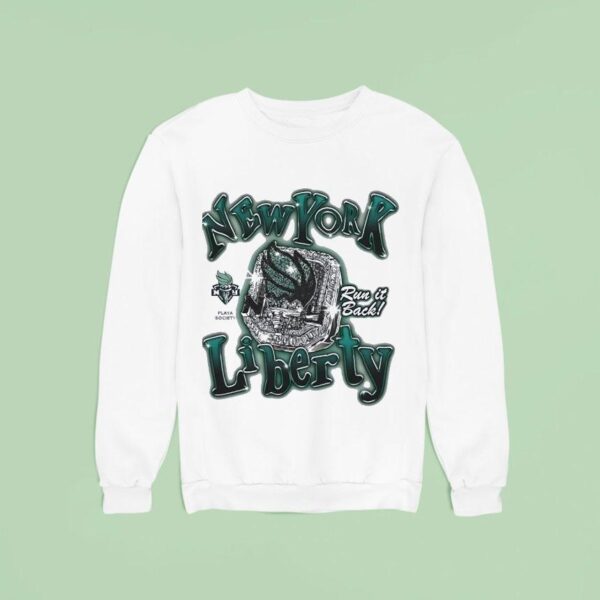 New York Liberty Run It Back Ring Championship Sweatshirt