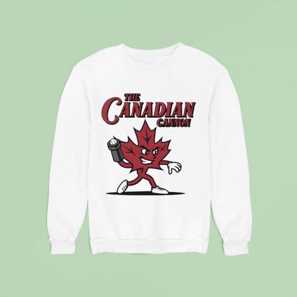 New York Mets Jonah Tong The Canadian Cannon Maple Leaf Sweatshirt