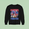 New York Rangers Henrik Lundqvist And Ed Giacomin Forever Signatures Sweatshirt