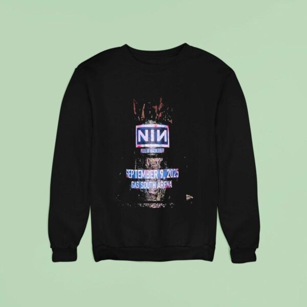 Nine Inch Nails Sep Gas South Arena Duluth Ga Sweatshirt