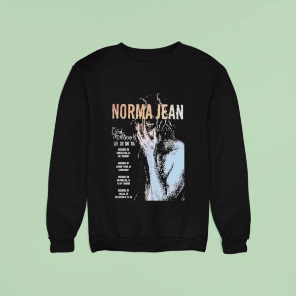 Norma Jean O God The Aftermath December Tour Sweatshirt