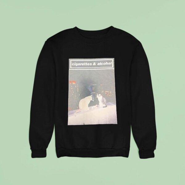Oasis Cigarettes And Alcohol Sweatshirt